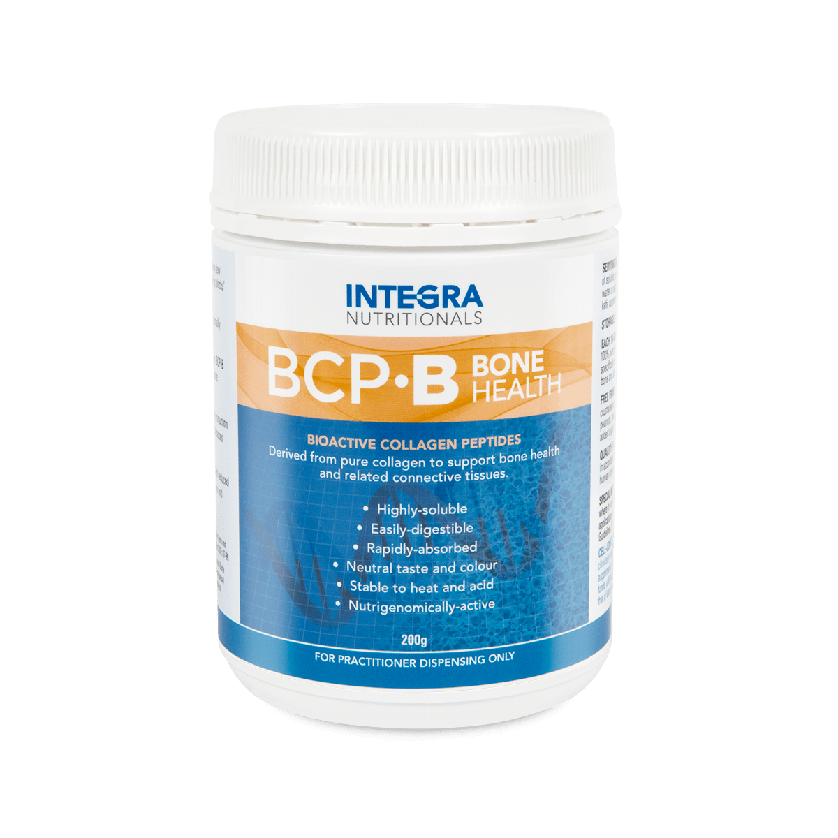 Integra Nutritionals BCPB Bone Health 200g CellLogicUSA