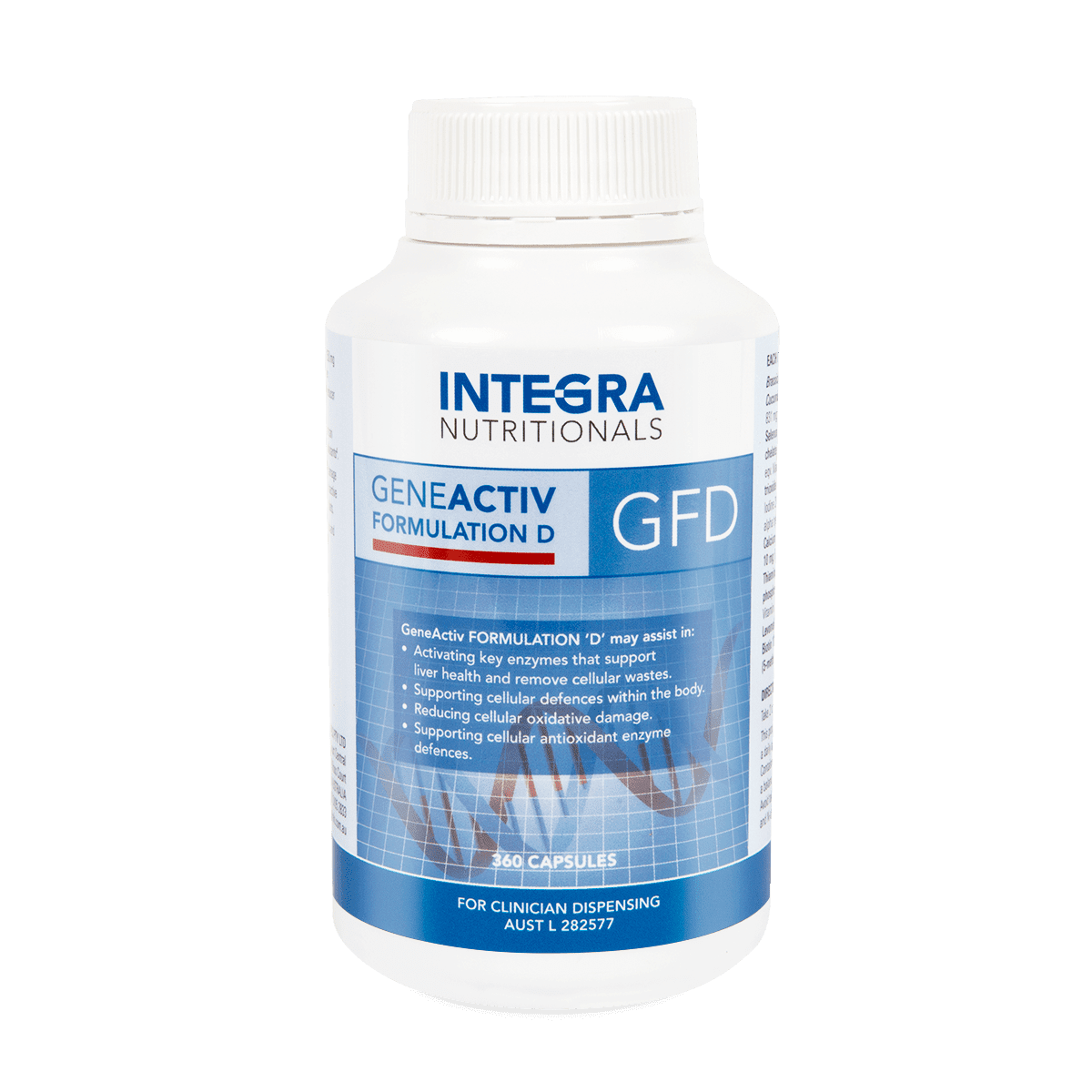 Integra Nutritionals GeneActiv® Formulation D (GFD) - Cell-Logic-USA