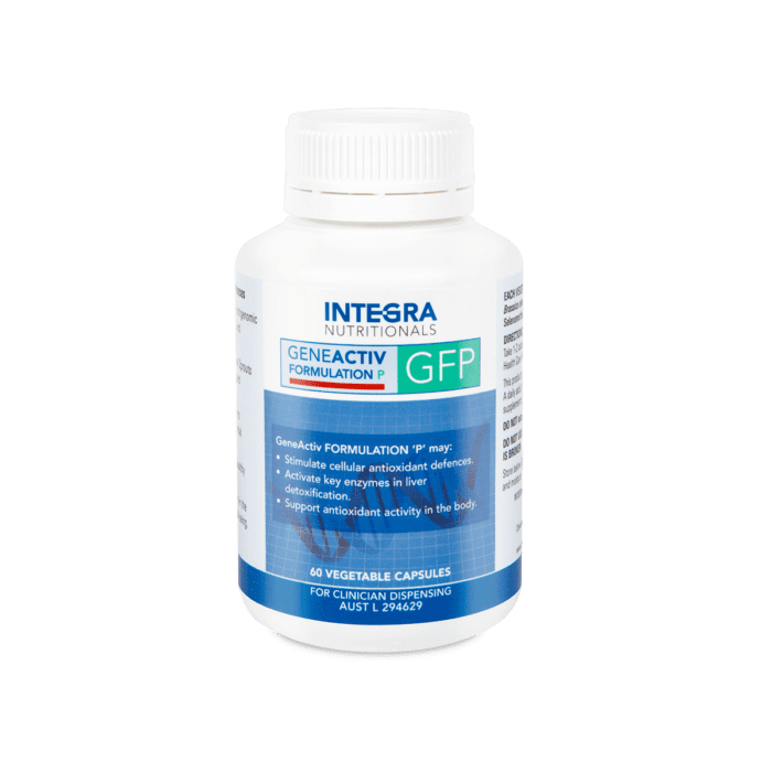 Integra Nutritionals GeneActiv® Formulation P (GFP) 60 Capsules Cell