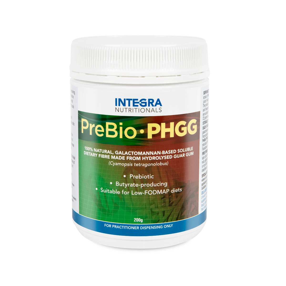 Integra Nutritionals PreBio PHGG 200g CellLogicUSA